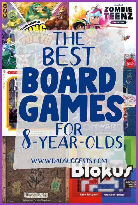 The Best Board Games For 8 Year Olds.